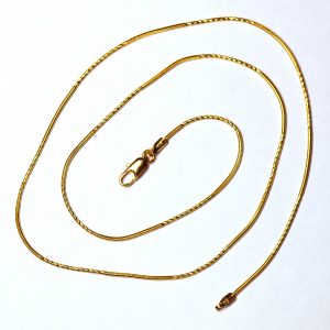 18ct Gold Snake Chain