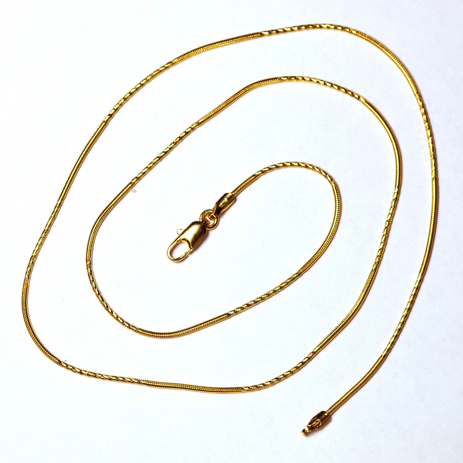 18ct Gold Snake Chain